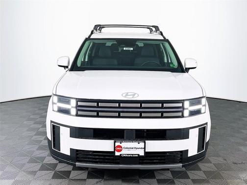 White 2025 Hyundai SANTA FE HEV SEL