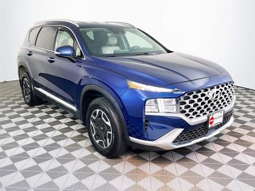 Blue 2023 Hyundai SANTA FE HEV Blue