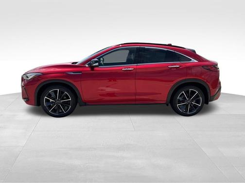 Dynamic Sunstone Red 2023 INFINITI QX55 ESSENTIAL