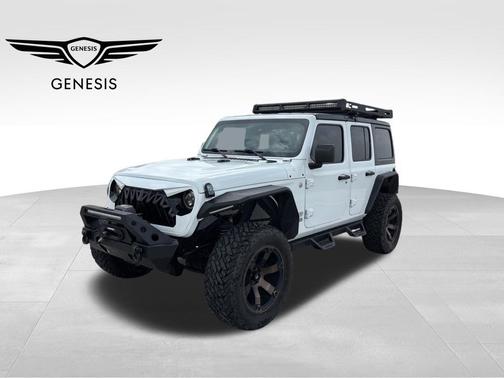 Bright White Clearcoat 2018 Jeep Wrangler Unlimited Sport
