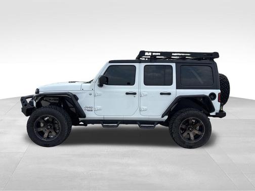 Bright White Clearcoat 2018 Jeep Wrangler Unlimited Sport
