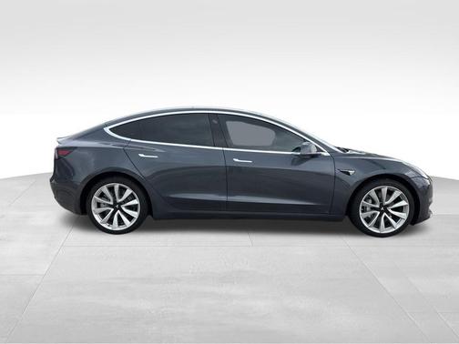 Silver Metallic 2018 Tesla Model 3 Mid Range