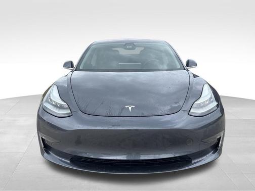 Silver Metallic 2018 Tesla Model 3 Mid Range