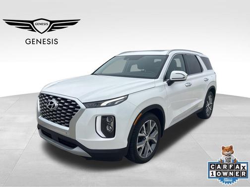 Hyper White 2020 Hyundai PALISADE SEL