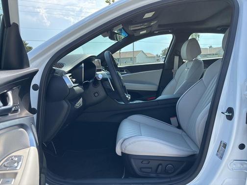 Alta White 2026 Genesis G70 3.3T AWD Sport Prestige