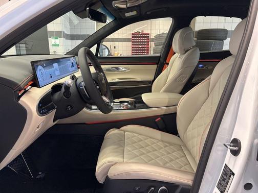 Alta White 2026 Genesis GV70 3.5T Sport Prestige