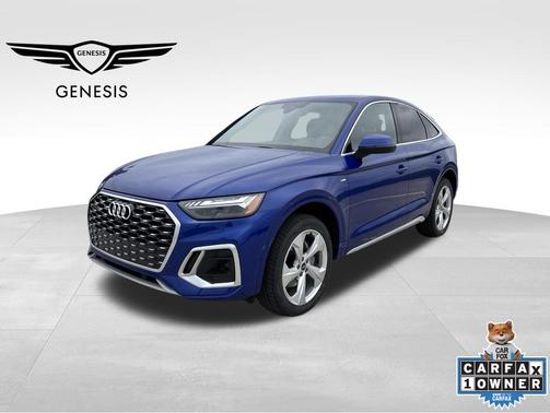 Ultra Blue Metallic 2022 Audi Q5 45 S line Prestige