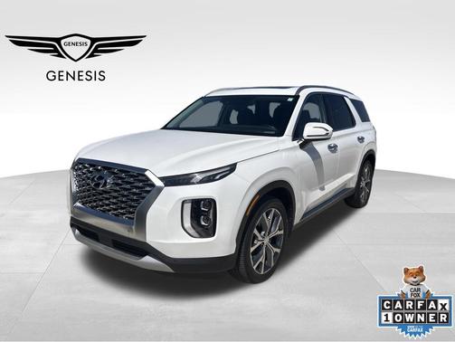 Hyper White 2020 Hyundai PALISADE SEL