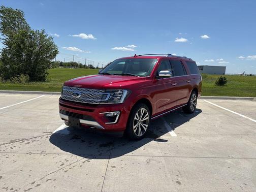 Rapid Red Metallic Tinted Clearcoat 2020 Ford Expedition Max Platinum