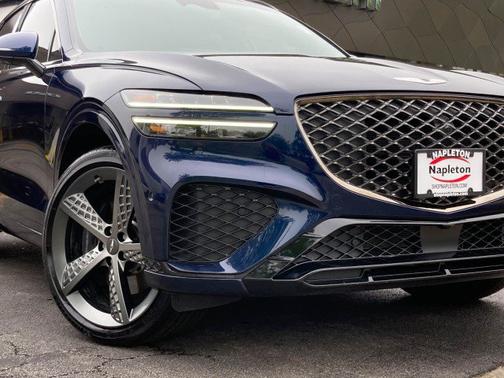 Adriatic Blue 2022 Genesis GV70 3.5T Sport