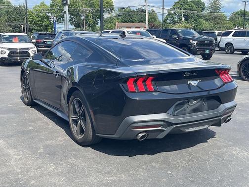 Shadow Black 2024 Ford Mustang EcoBoost