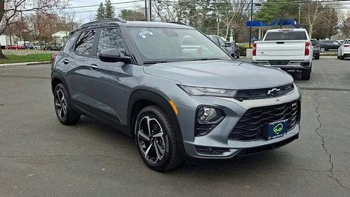 Satin Steel Metallic 2021 Chevrolet Trailblazer RS