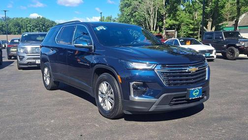 Northsky Blue Metallic 2023 Chevrolet Traverse LT Cloth