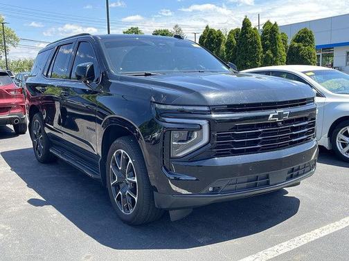 Black 2025 Chevrolet Tahoe 4WD RST
