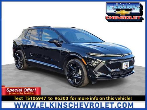 Black 2026 Chevrolet Equinox EV RS