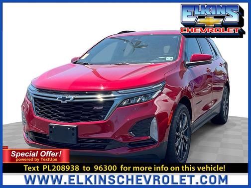 Radiant Red Tintcoat 2023 Chevrolet Equinox FWD RS