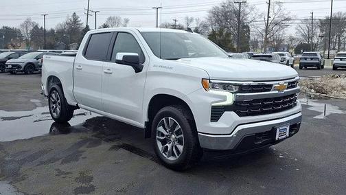 Summit White 2026 Chevrolet Silverado 1500 LT