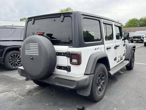 Bright White Clearcoat 2018 Jeep Wrangler Unlimited Sport