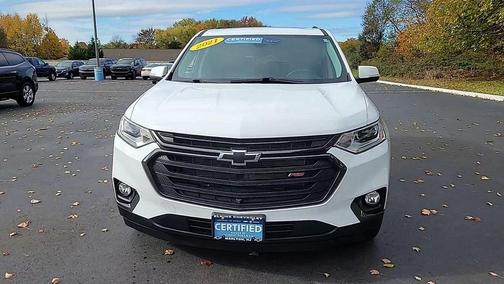 Summit White 2021 Chevrolet Traverse RS