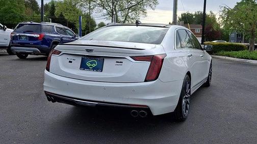 Crystal White Tricoat 2020 Cadillac CT6 3.6L Luxury