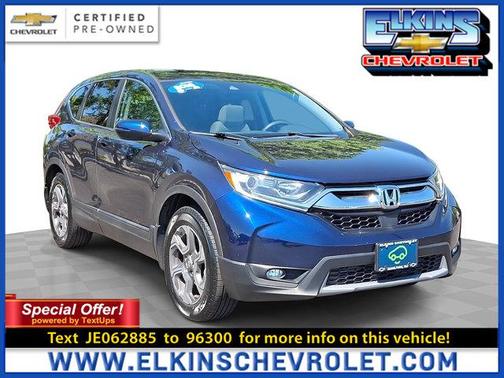 Obsidian Blue Pearl 2018 Honda CR-V EX