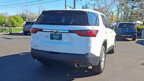 Summit White 2023 Chevrolet Traverse LS