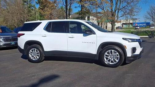 Summit White 2023 Chevrolet Traverse LS