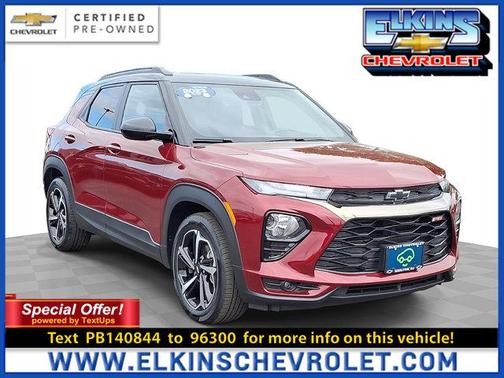 Crimson Metallic 2023 Chevrolet Trailblazer RS