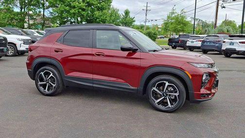 Crimson Metallic 2023 Chevrolet Trailblazer RS