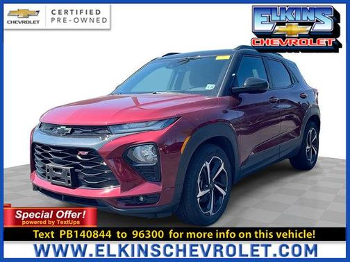 Crimson Metallic 2023 Chevrolet Trailblazer RS