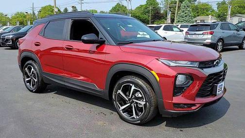 Crimson Metallic 2023 Chevrolet Trailblazer RS