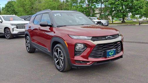 Crimson Metallic 2023 Chevrolet Trailblazer RS
