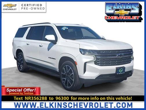Iridescent Pearl Tricoat 2022 Chevrolet Suburban RST
