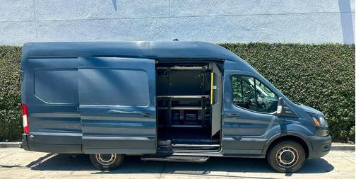 Blue 2020 Ford Transit-250 Base