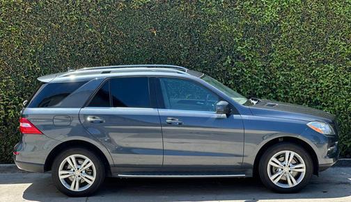 Steel Gray Metallic 2015 Mercedes-Benz M-Class 4MATIC