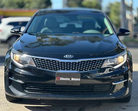 Ebony Black 2018 Kia Optima EX