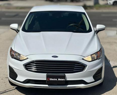 Oxford White 2020 Ford Fusion SE