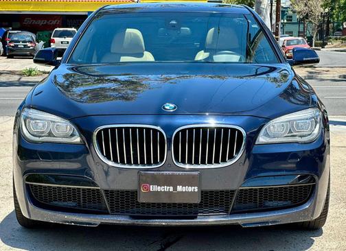 Black 2013 BMW 750 Li