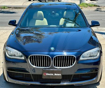 Black 2013 BMW 750 Li