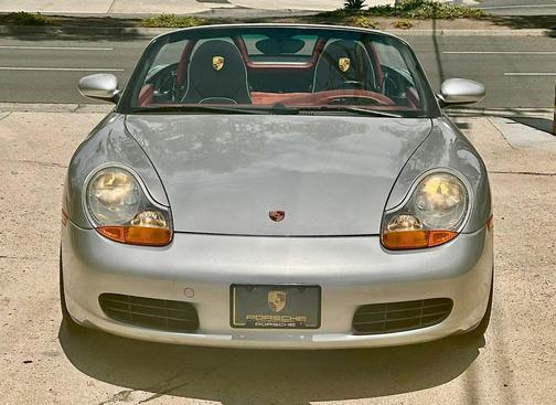 Arctic Silver Metallic 1997 Porsche Boxster Cabriolet 2D
