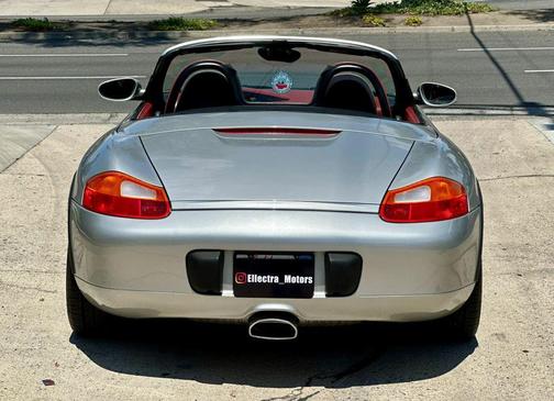 Arctic Silver Metallic 1997 Porsche Boxster Cabriolet 2D