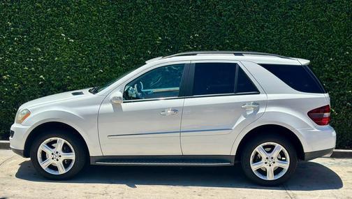 Alabaster White 2007 Mercedes-Benz M-Class 4MATIC