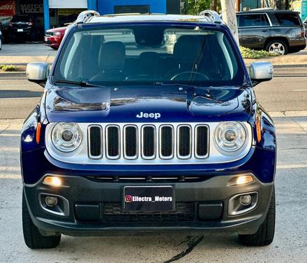 Jetset Blue 2018 Jeep Renegade Limited