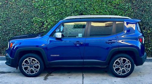 Jetset Blue 2018 Jeep Renegade Limited