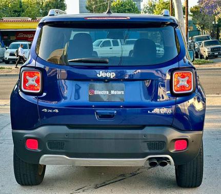 Jetset Blue 2018 Jeep Renegade Limited