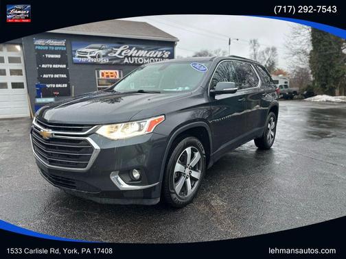 CharcoalGray 2020 Chevrolet Traverse LT Leather
