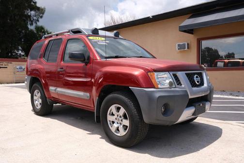 Red 2015 Nissan Xterra PRO-4X