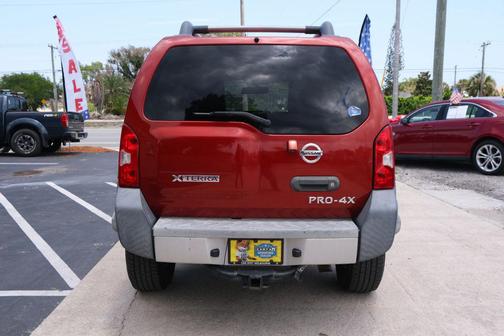 Red 2015 Nissan Xterra PRO-4X