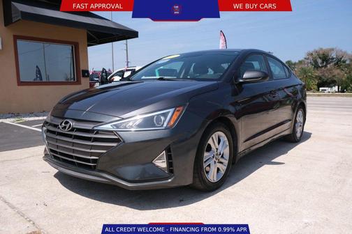 Portofino Gray 2020 Hyundai ELANTRA SEL