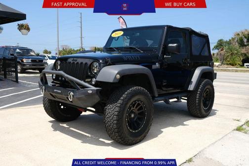 Black Clearcoat 2015 Jeep Wrangler Sport